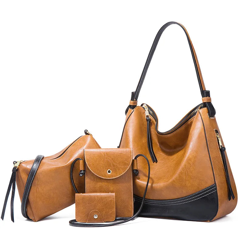 Satchel Purse Set
