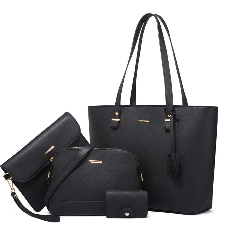 Large Capacity 4 piece Women's Bag