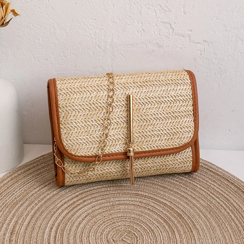 Tassel Single Shoulder Straw Bag