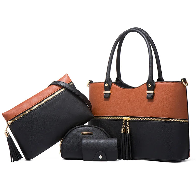 4 Piece Handbag Set