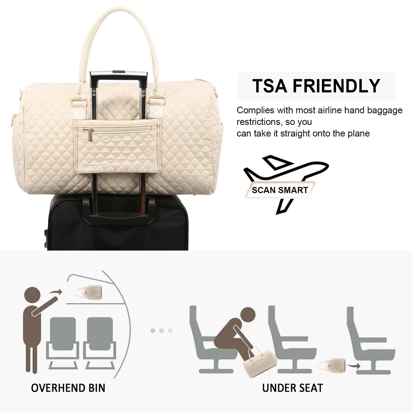 LOVEVOOK Duffel Bag