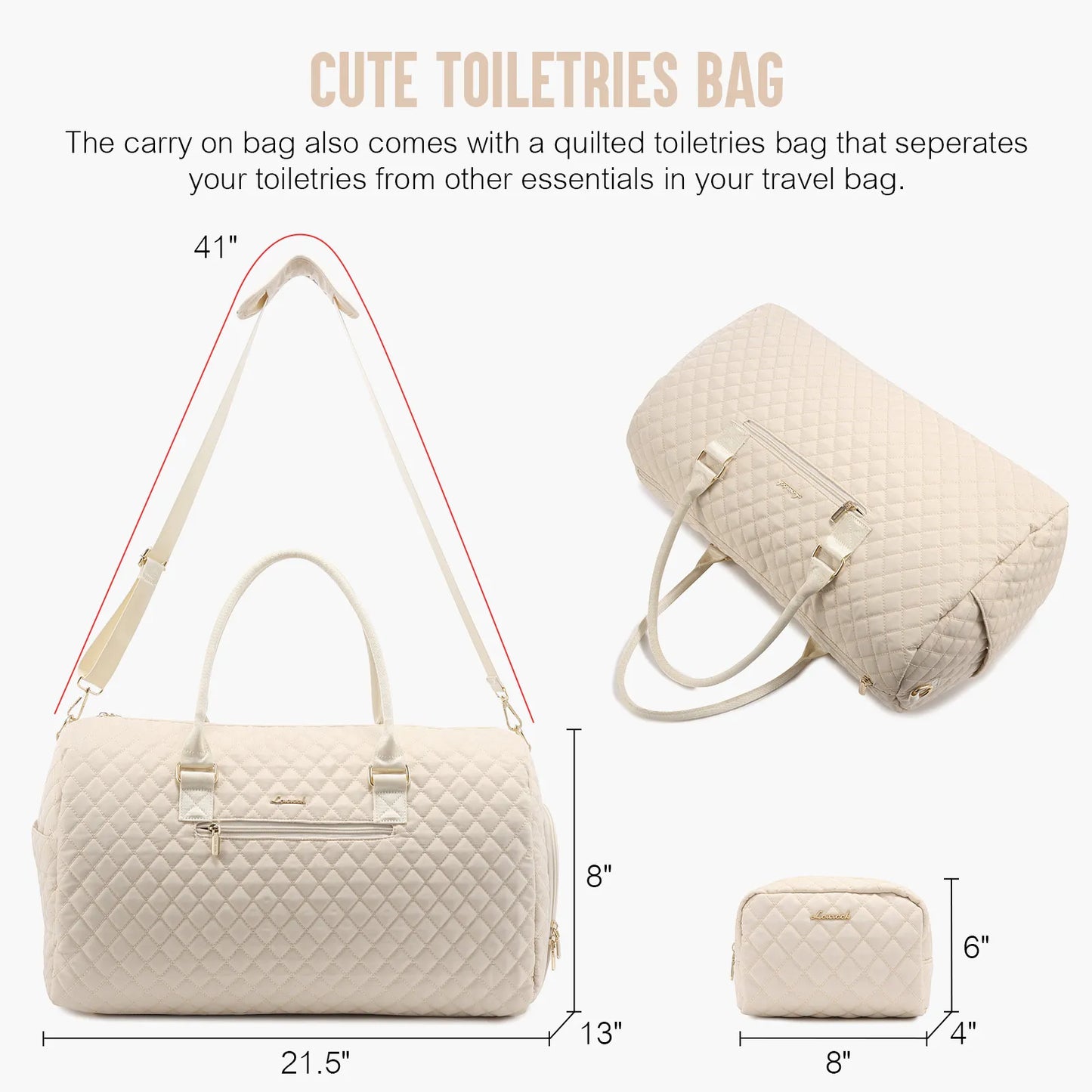 LOVEVOOK Duffel Bag