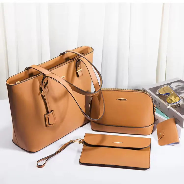 Large Capacity 4 piece Women's Bag