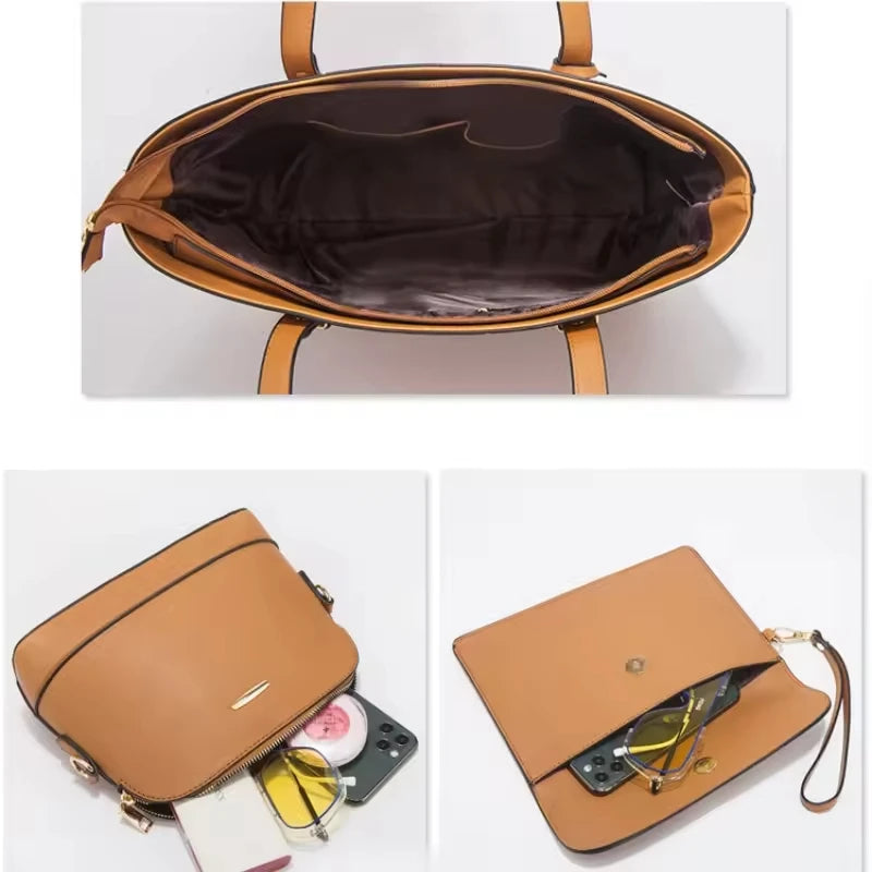 Large Capacity 4 piece Women's Bag