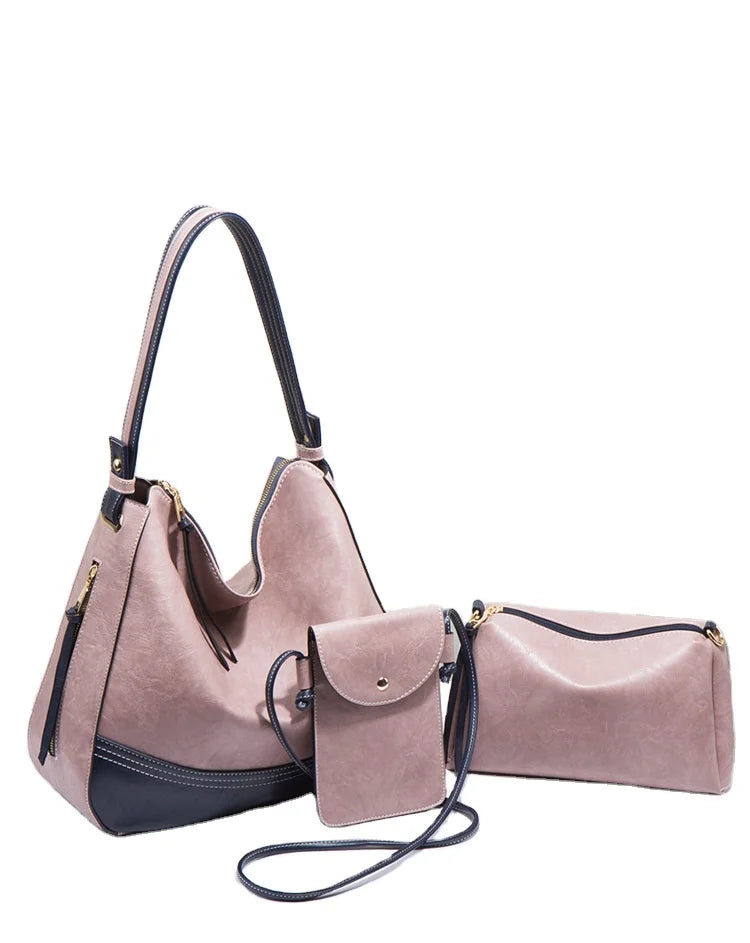 Satchel Purse Set