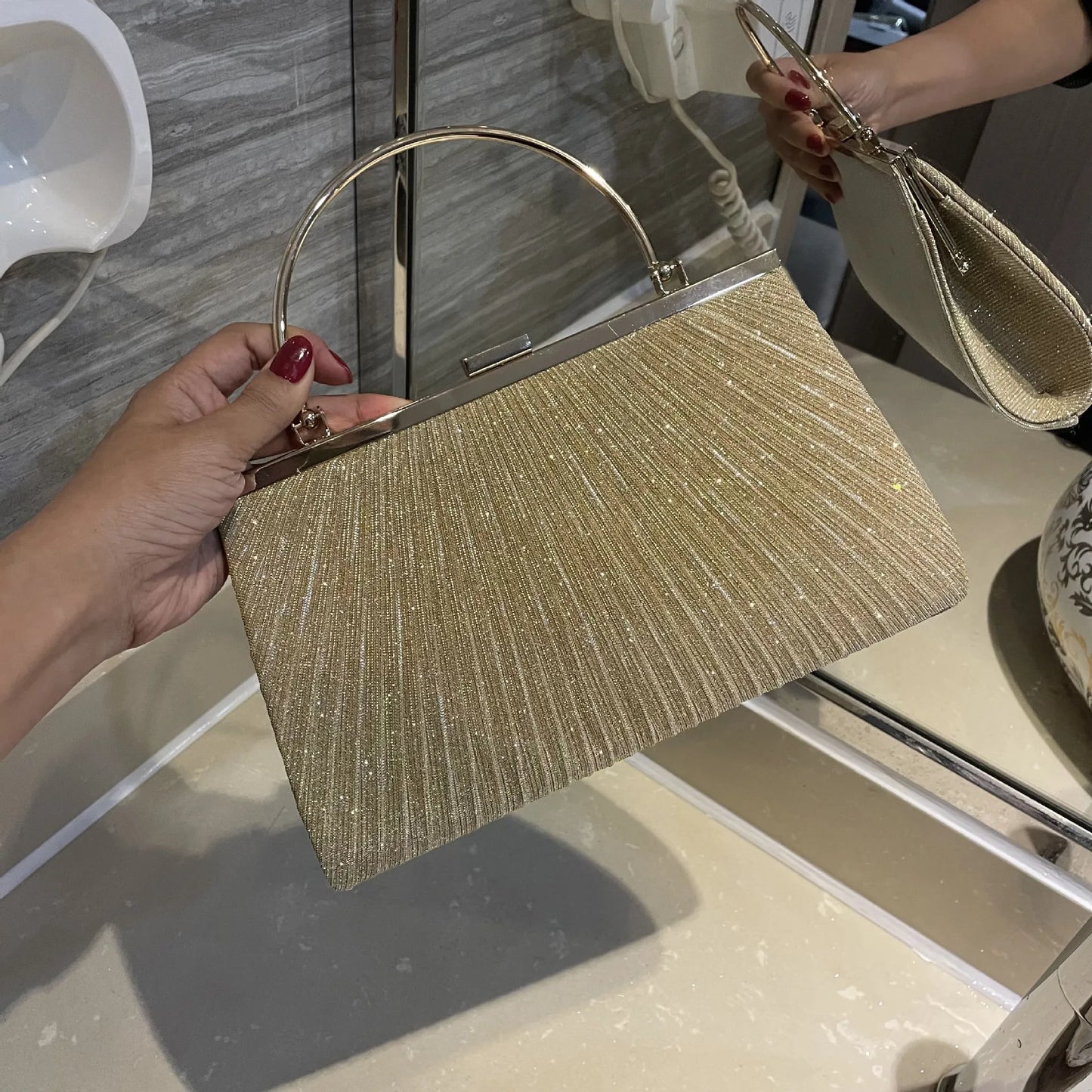 Glitter Evening Purse