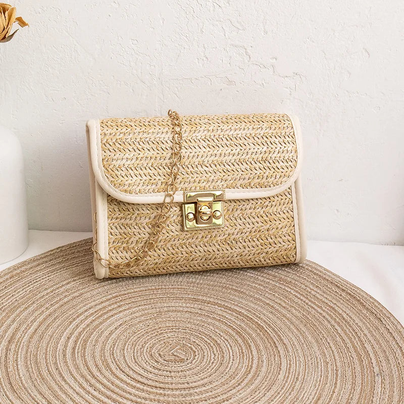 Tassel Single Shoulder Straw Bag
