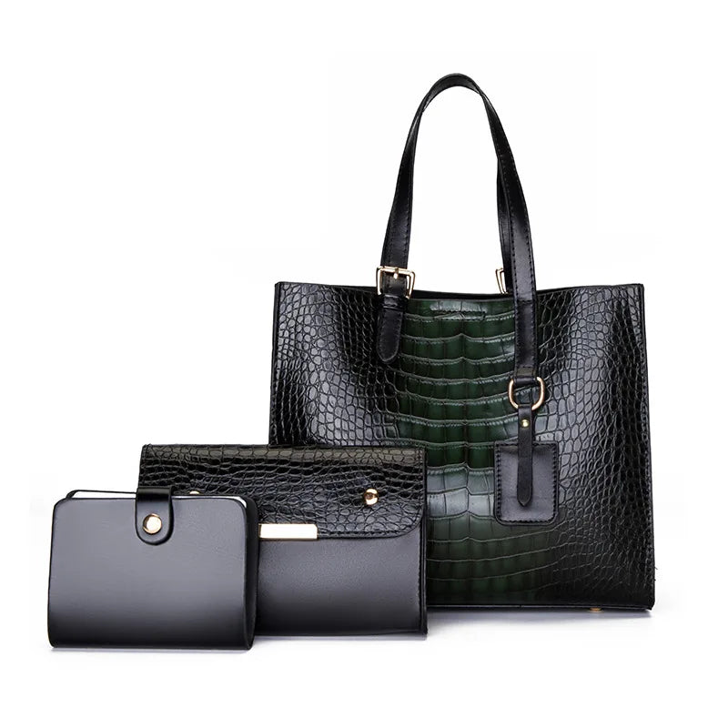 Alligator Faux Leather Bag