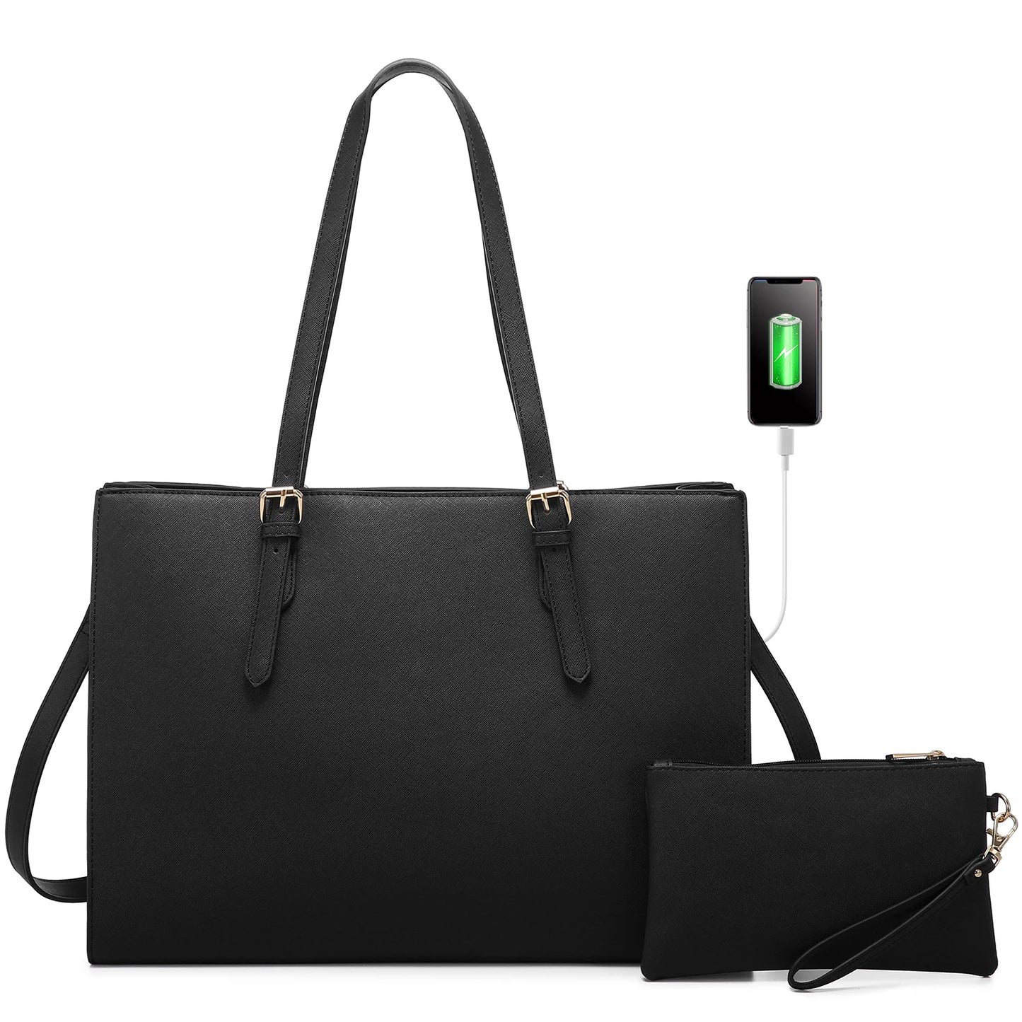 LOVEVOOK Women Laptop Tote Handbags