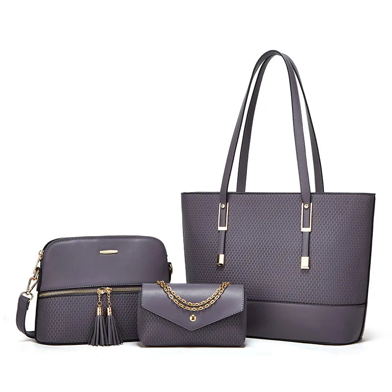 Large-Capacity Chain Handbag Set