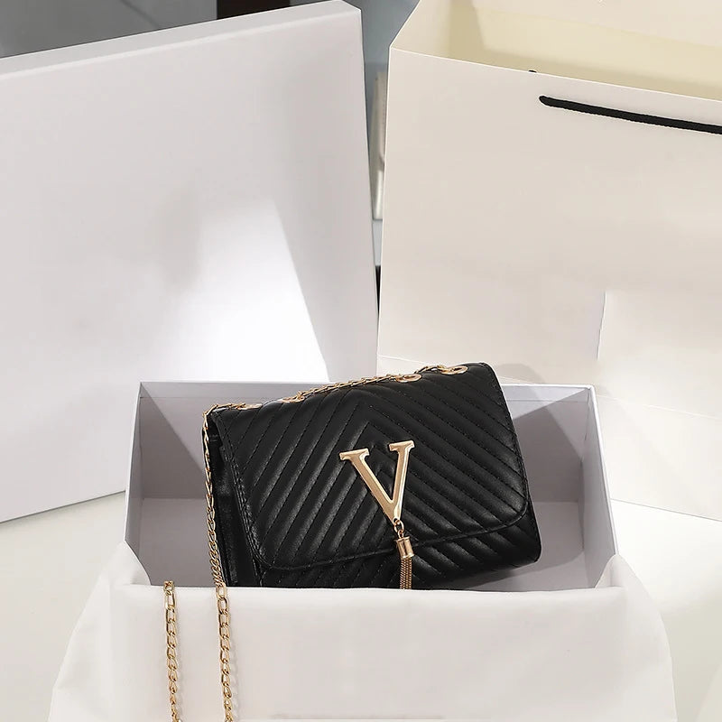 Embroidered Tassel Decorative Crossbody Bag