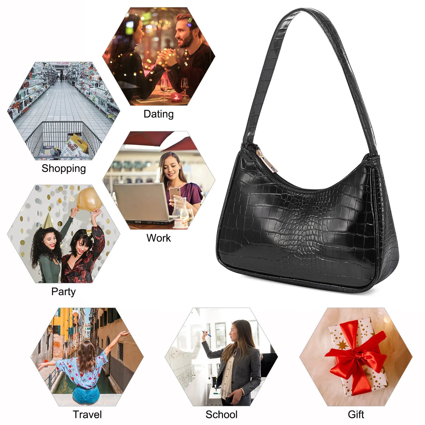 LOVEVOOK Designer Women Mini Handbag