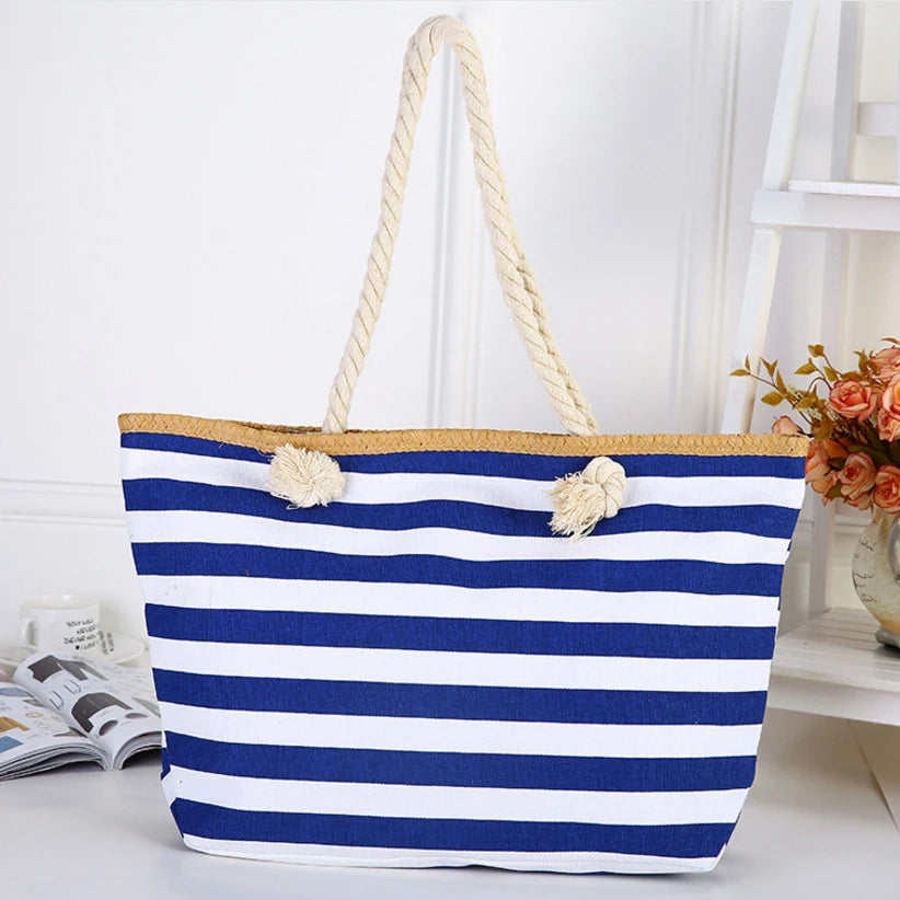 Canvas Beach Tote Bag