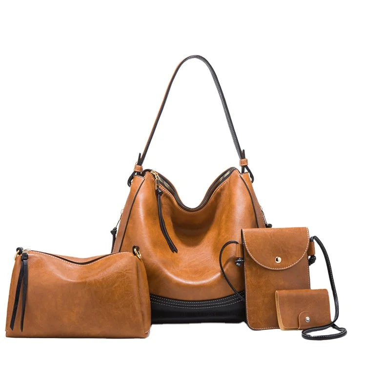 Satchel Purse Set