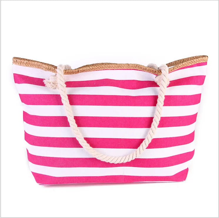 Canvas Beach Tote Bag