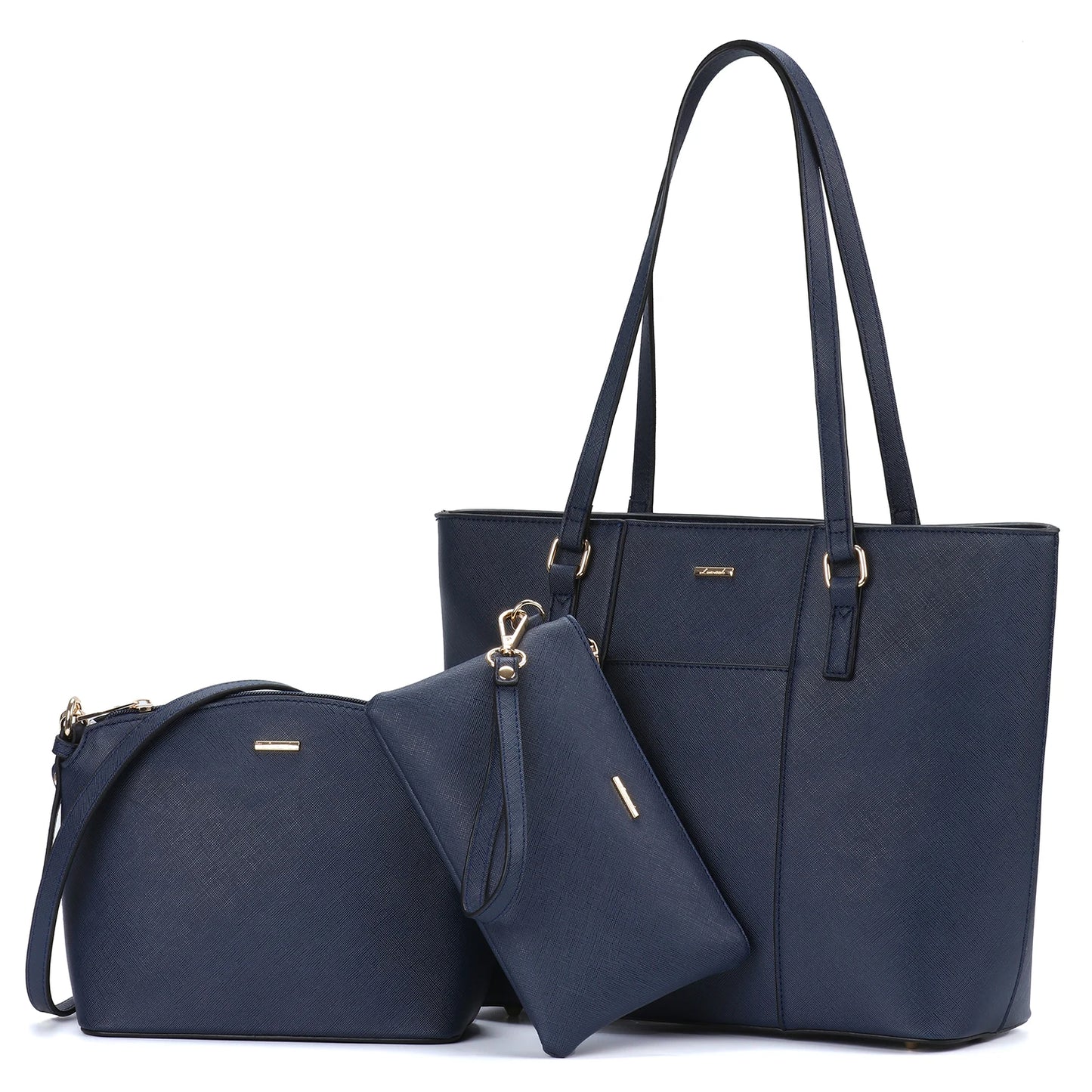 LOVEVOOK Tote Purse and Shoulder Bag With Matching Wallets Set
