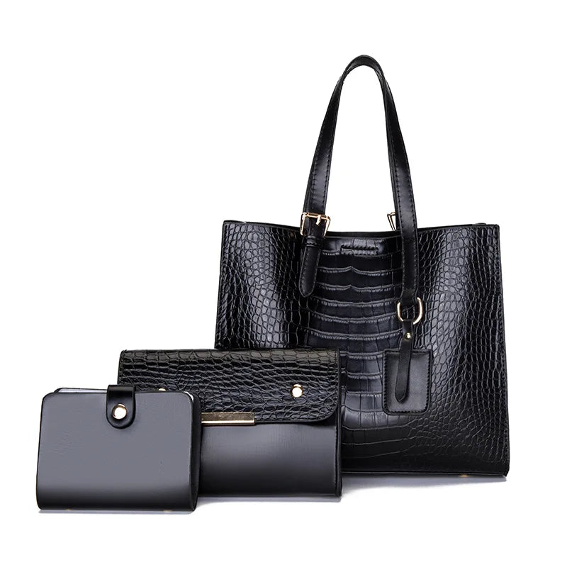 Alligator Faux Leather Bag