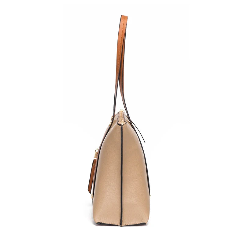 Retro Large Capacity Soft Handbag