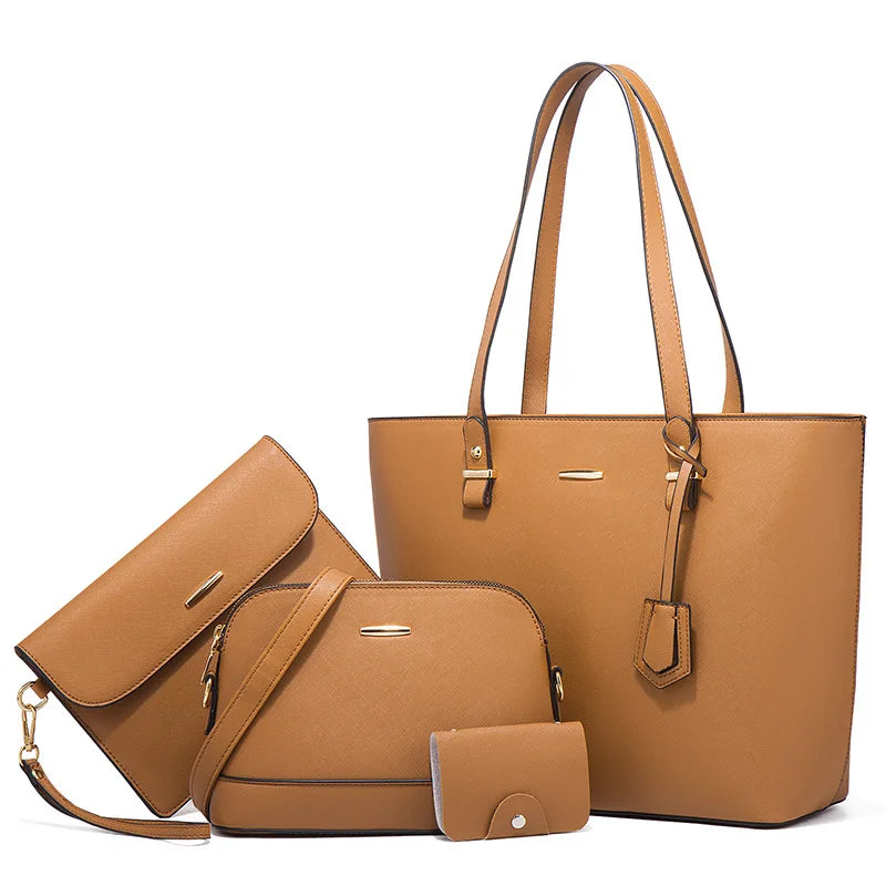 Large Capacity 4 piece Women's Bag