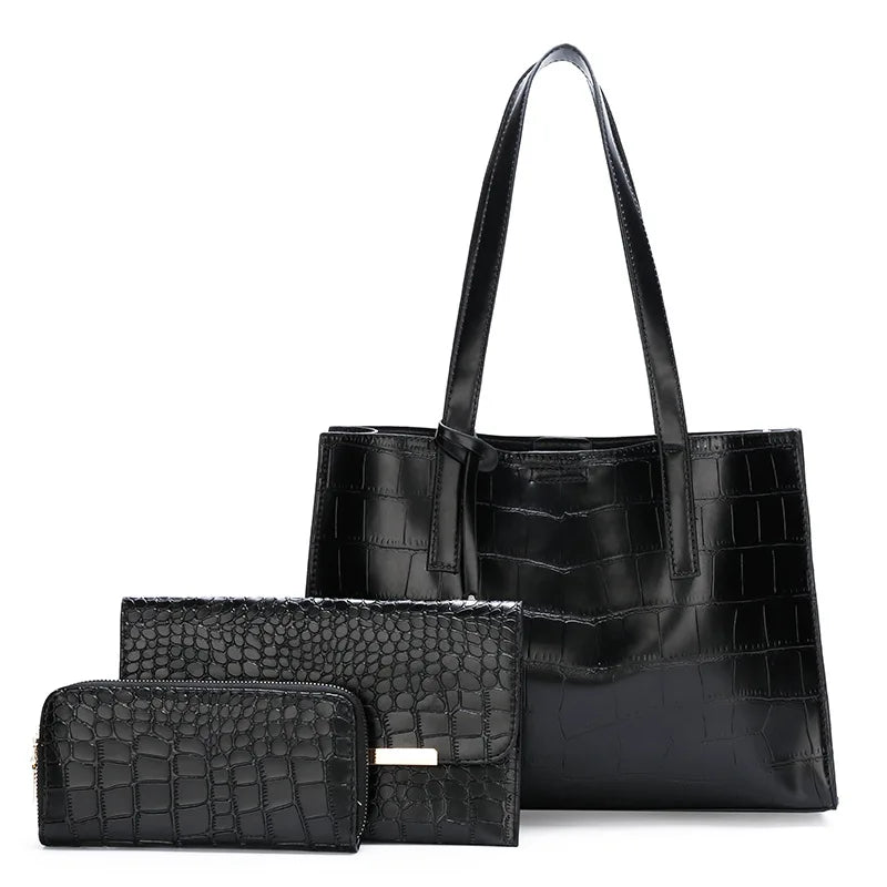 Alligator PU 3 Piece Set