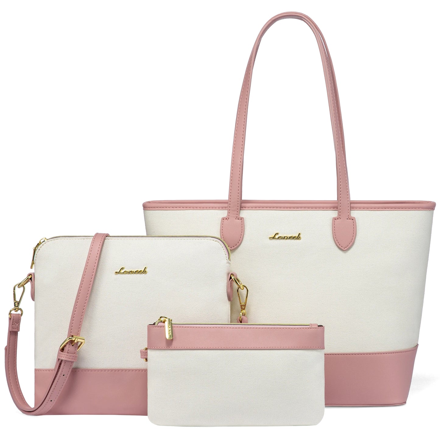 LOVEVOOK Designer PU Leather 3 Piece Set