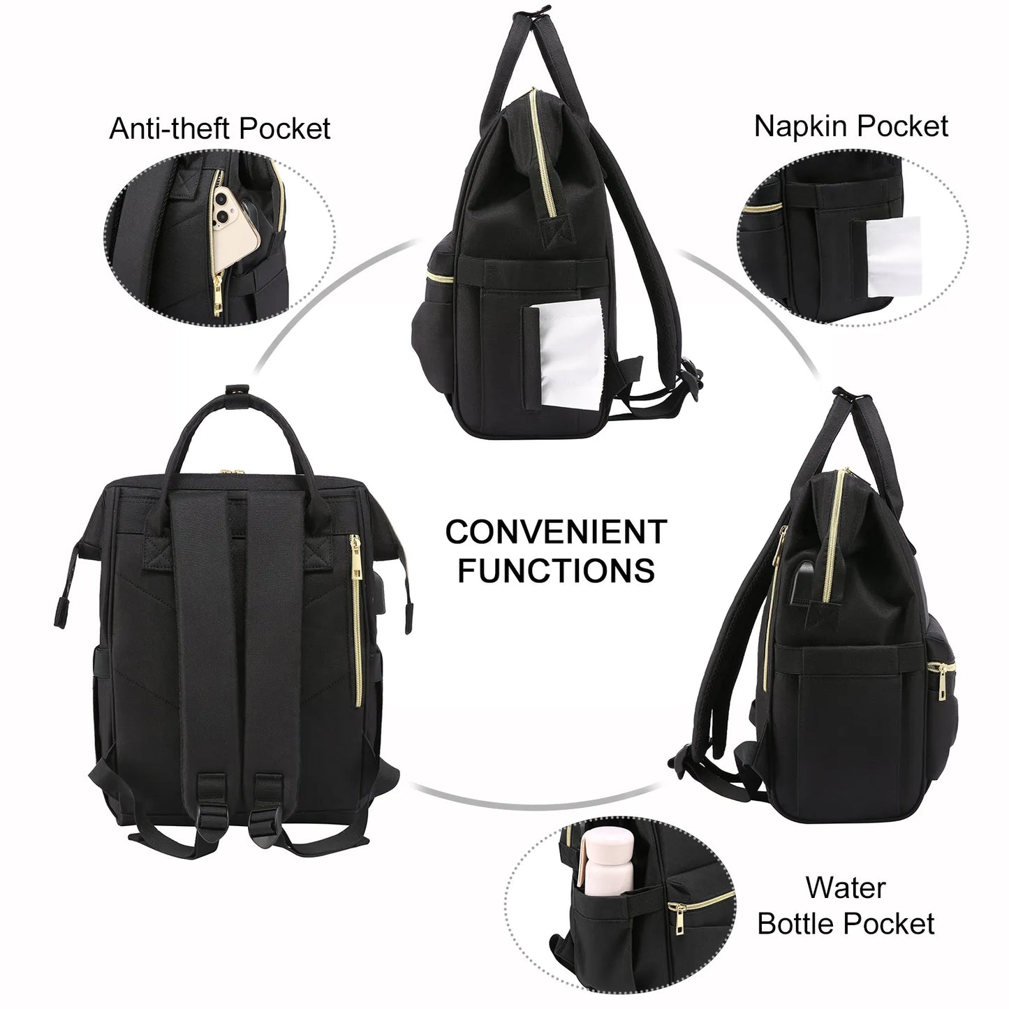 LOVEVOOK Lightweight Casual Backpack