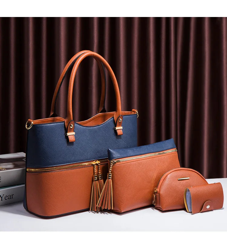 4 Piece Handbag Set