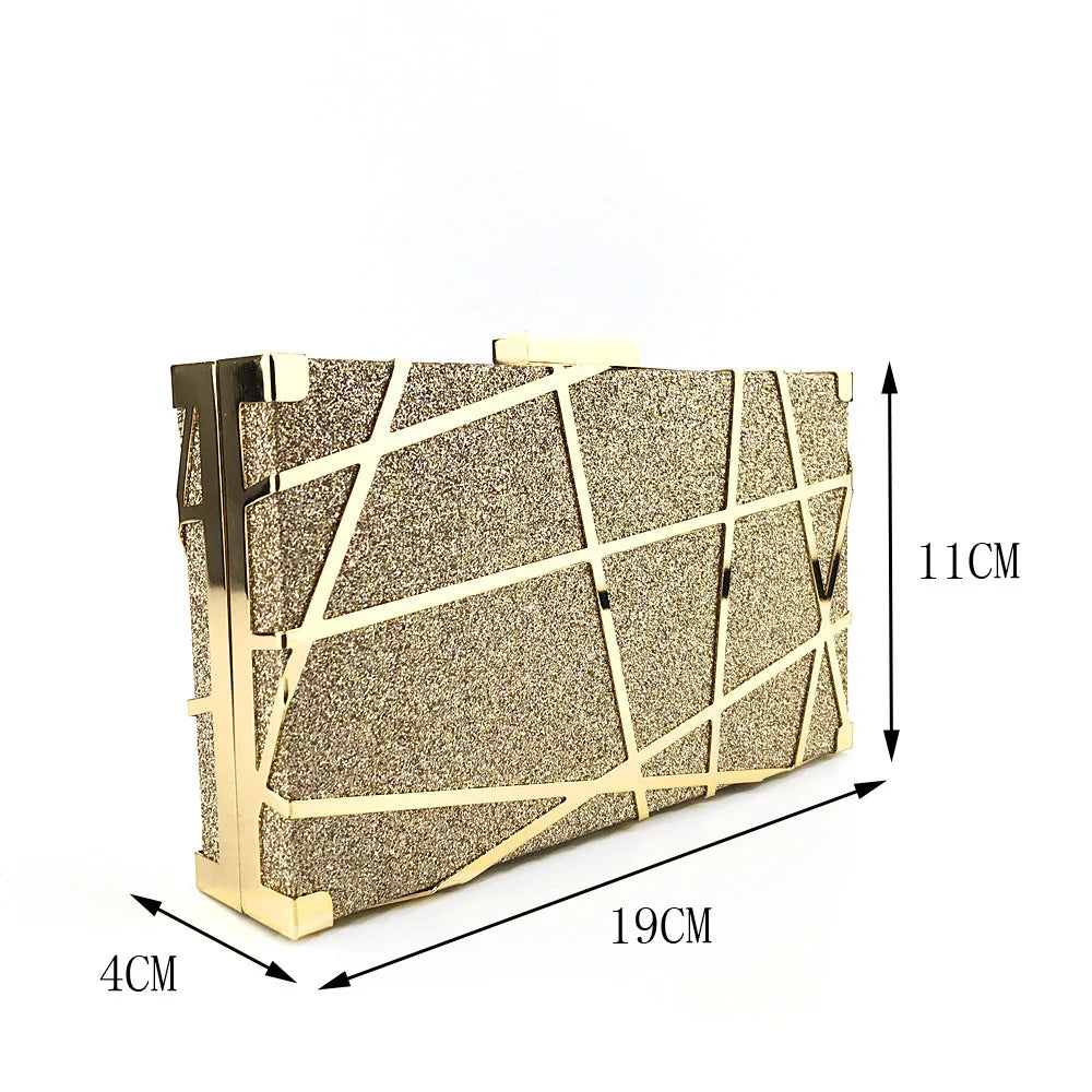 Metal Sequin Banquet Bag