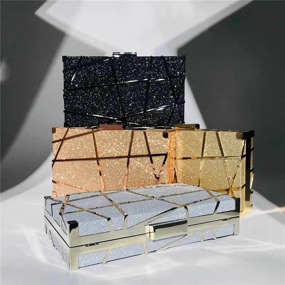 Metal Sequin Banquet Bag