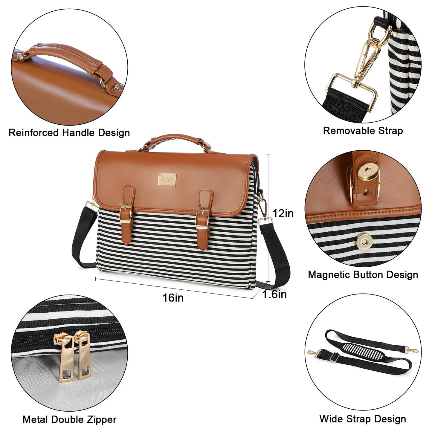 Lovevook 15.6 Inch Cute Computer Laptop Bags