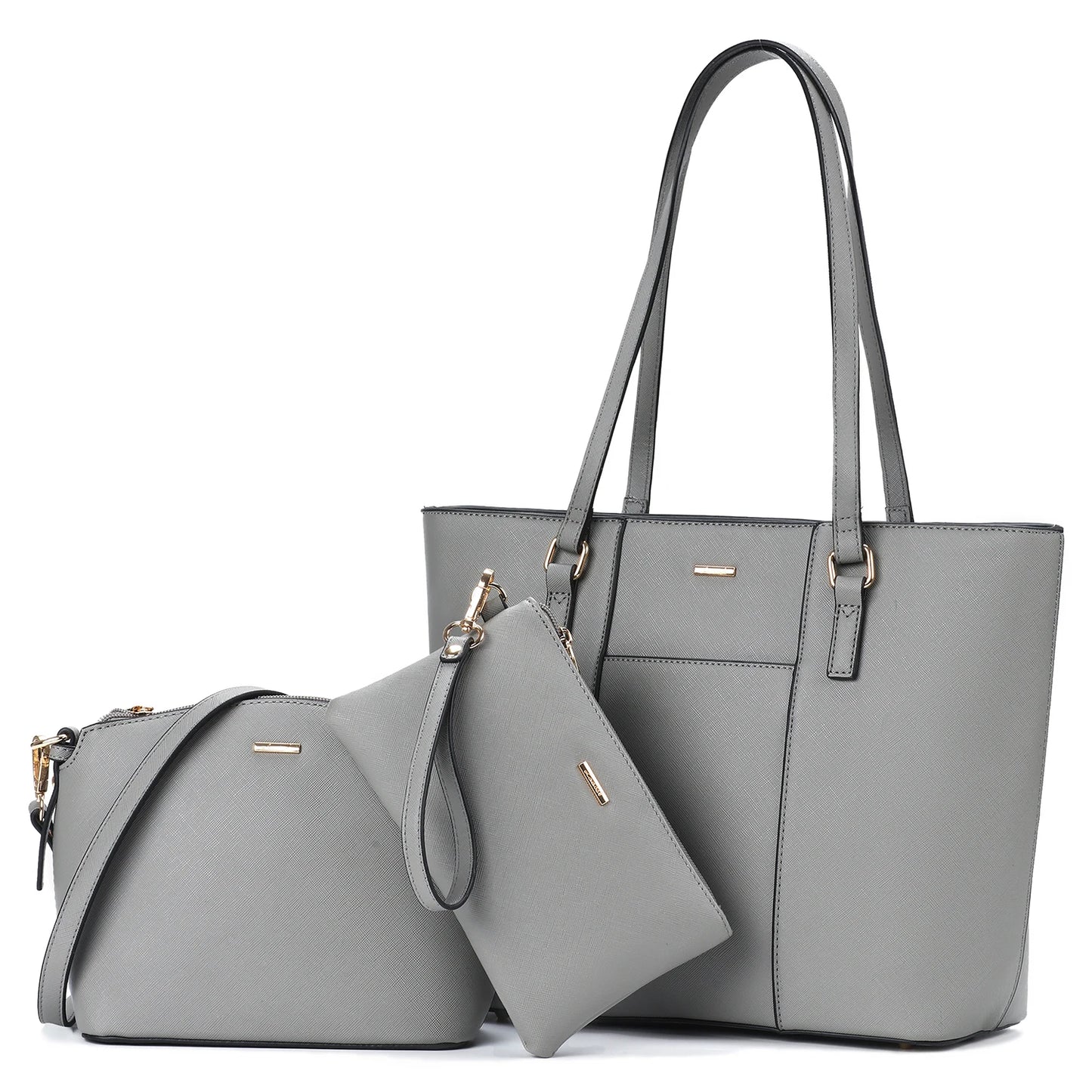 LOVEVOOK Tote Purse and Shoulder Bag With Matching Wallets Set