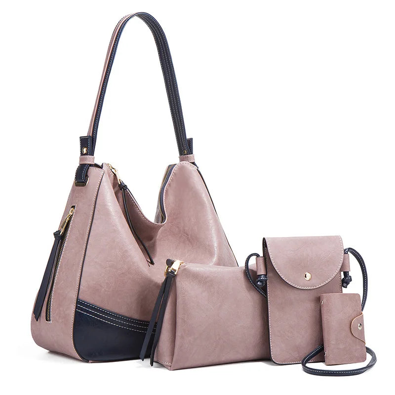 Satchel Purse Set