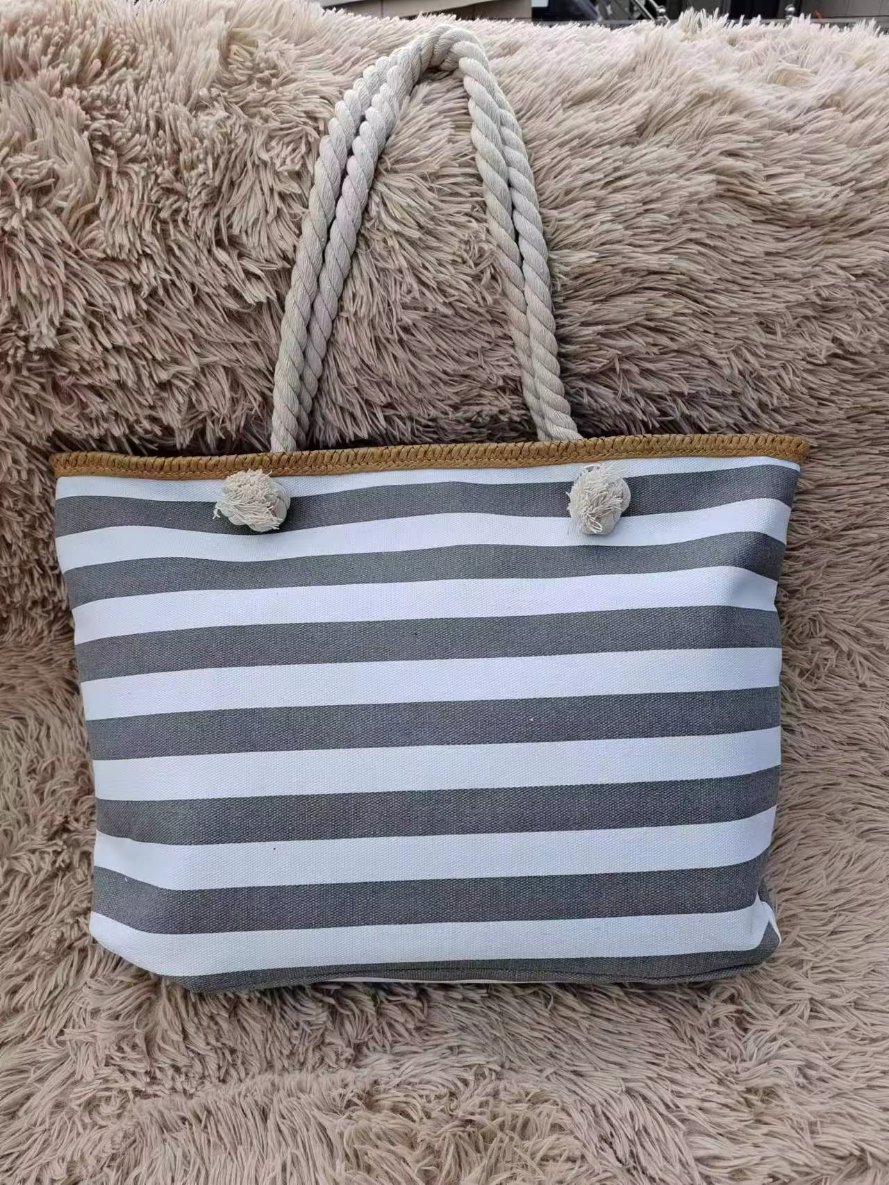 Canvas Beach Tote Bag