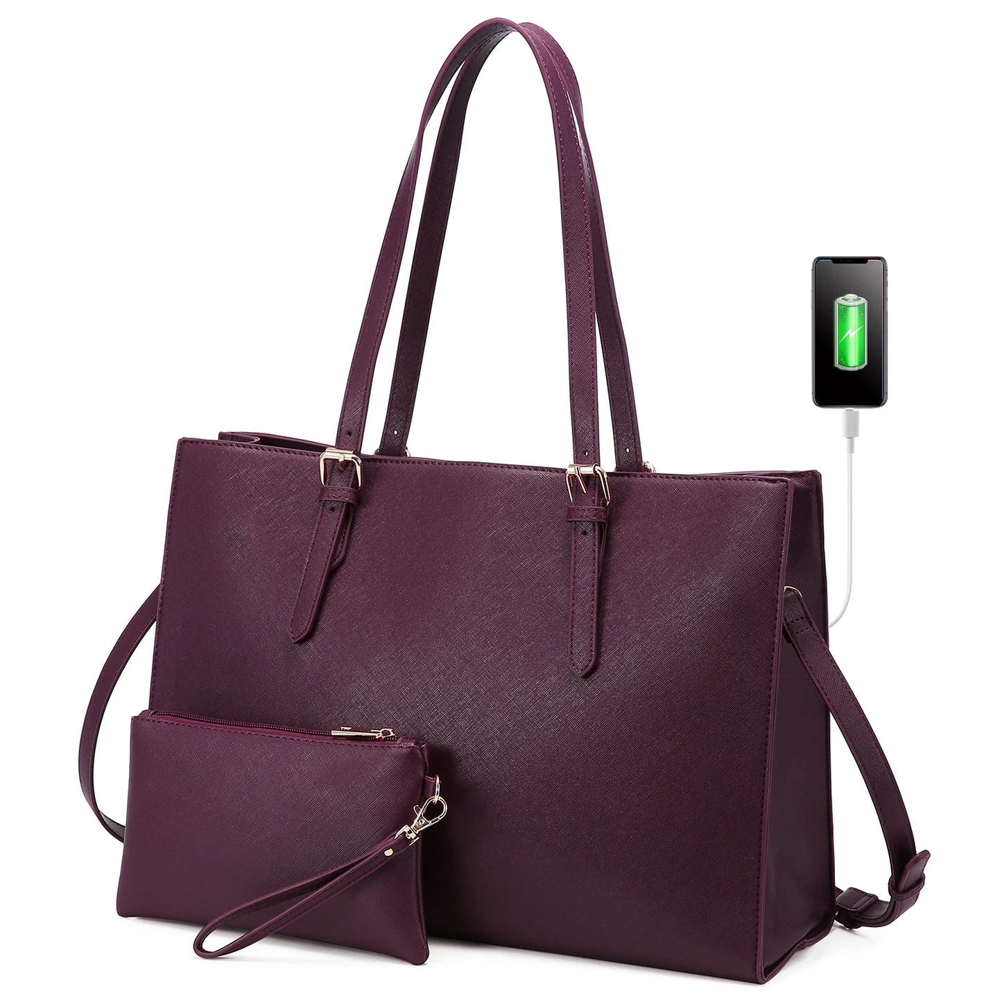 LOVEVOOK Women Laptop Tote Handbags
