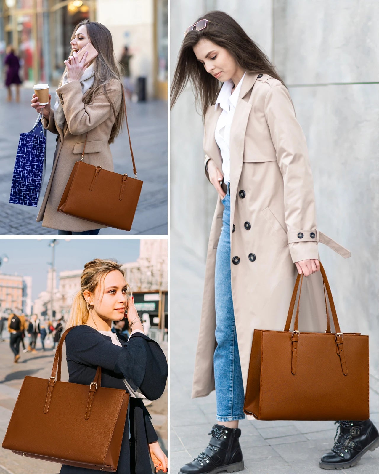 LOVEVOOK Women Laptop Tote Handbags