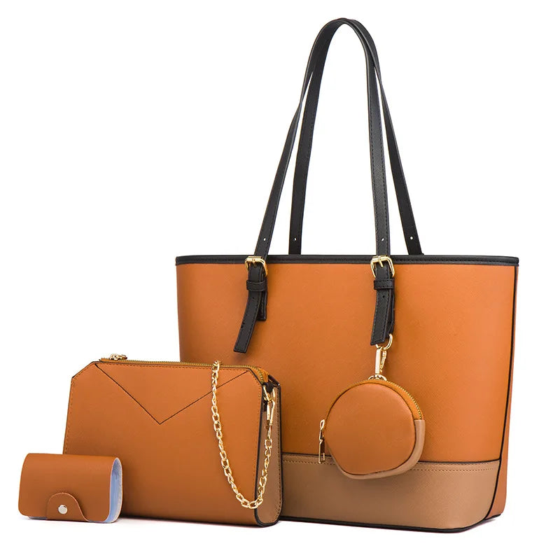 Women's 3 Piece Handbag Set