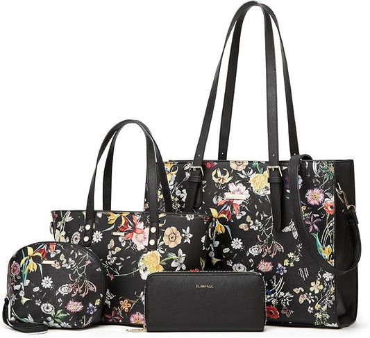 Mother/Daughter Floral 4 Piece Set