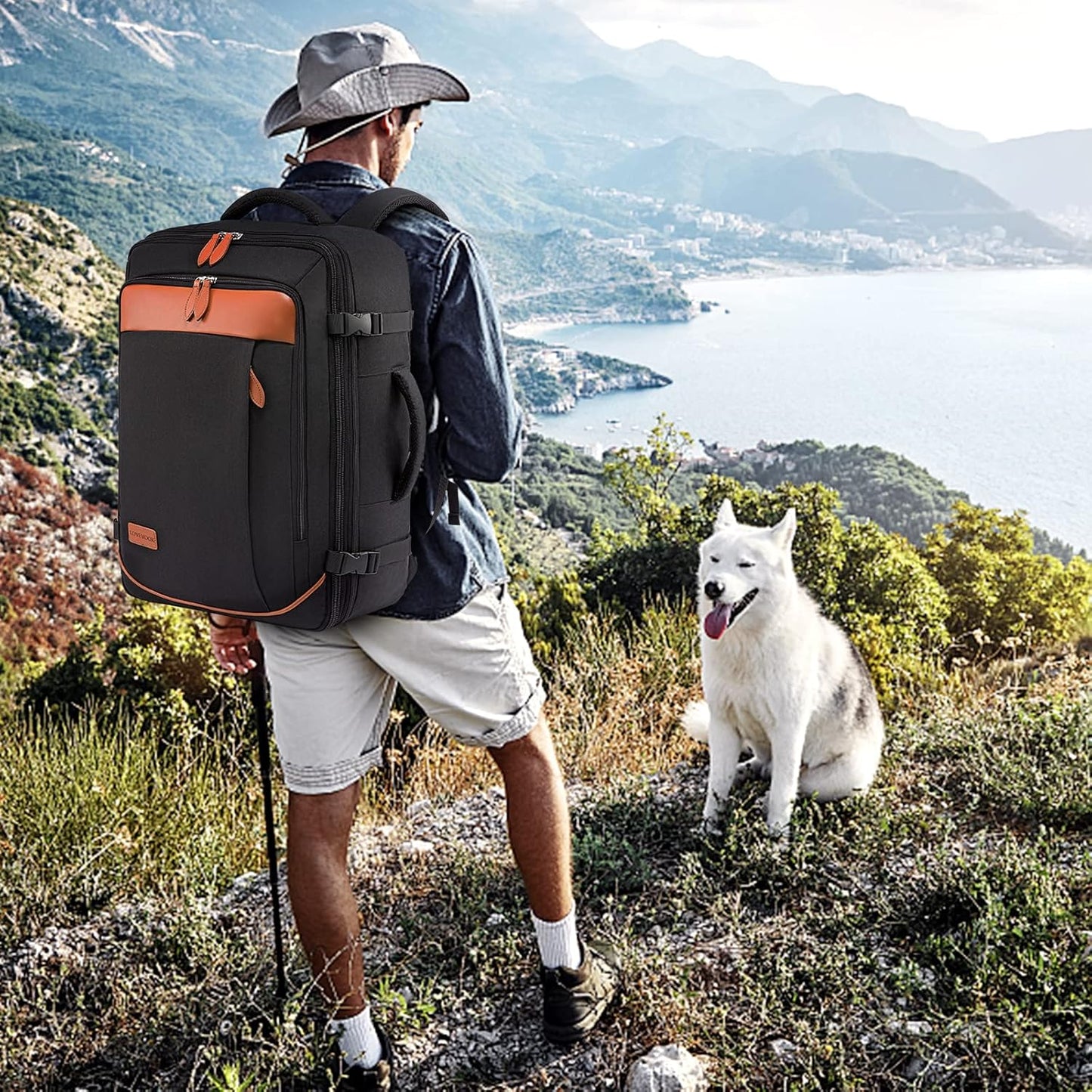 LOVEVOOK Travel Backpack with Packing Cubes