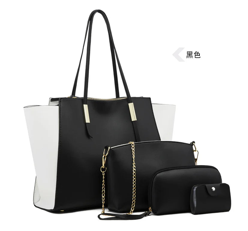 Large 4 Piece Handbag Set