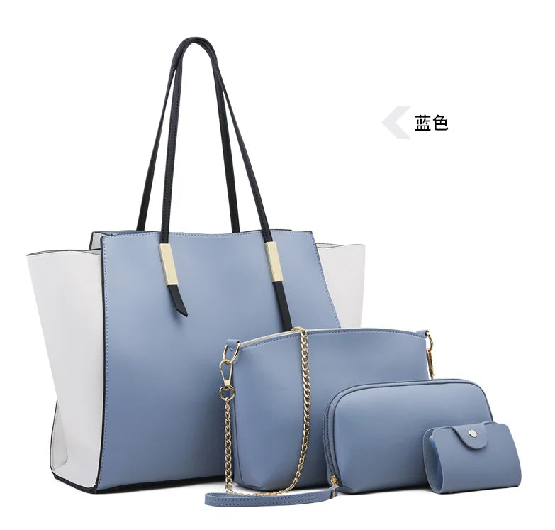 Large 4 Piece Handbag Set