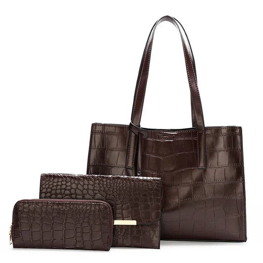 Alligator PU 3 Piece Set