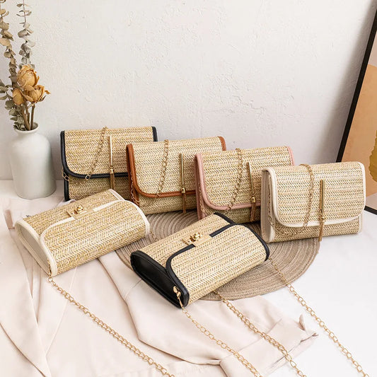 Tassel Single Shoulder Straw Bag