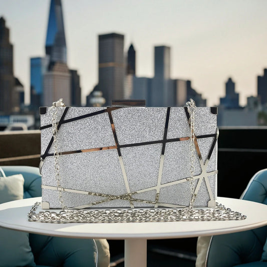 Metal Sequin Banquet Bag