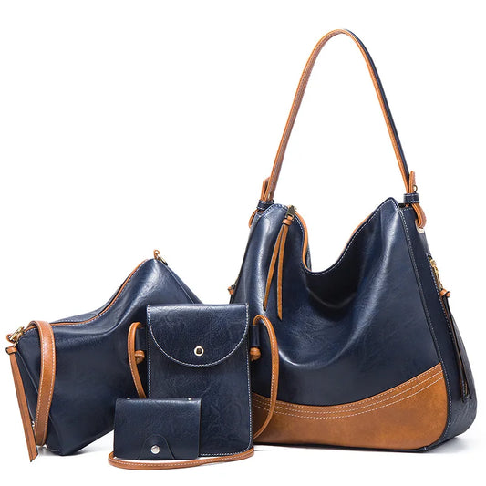 Satchel Purse Set