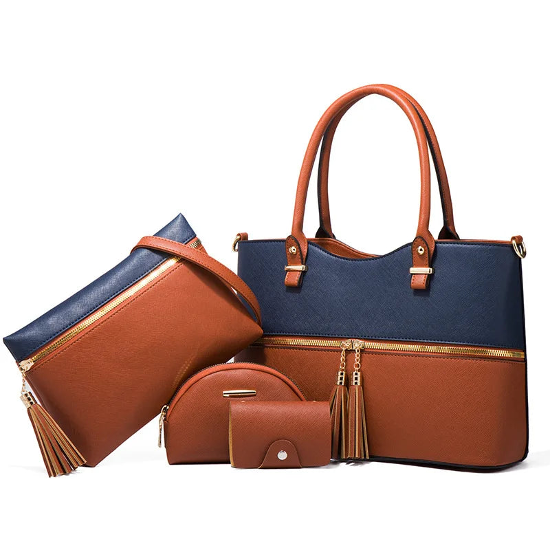 4 Piece Handbag Set