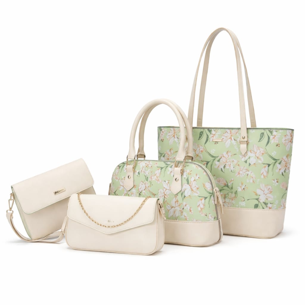 4 Piece Floral Set