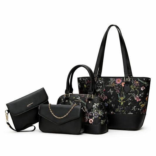 4 Piece Floral Set